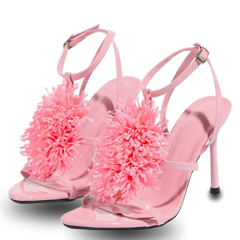 Fashionable high-heeled shoes