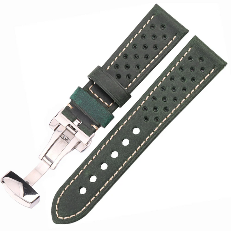 Vintage Genuine Leather Watch Band for Samsung Galaxy