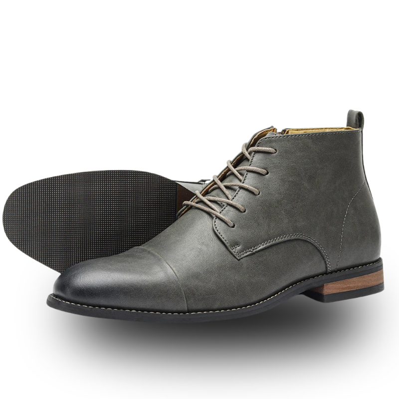 Stylish Fashion Men's Comfortable Ankle Leather Boots