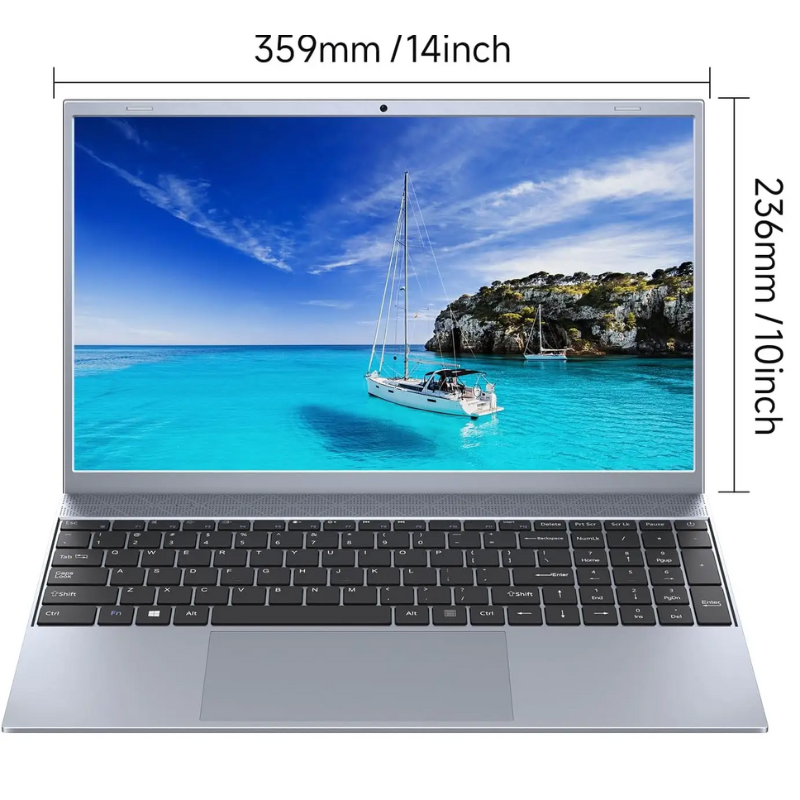 15.6" J3710 Laptop 8GB RAM 256GB SSD Win11 for Student & Business