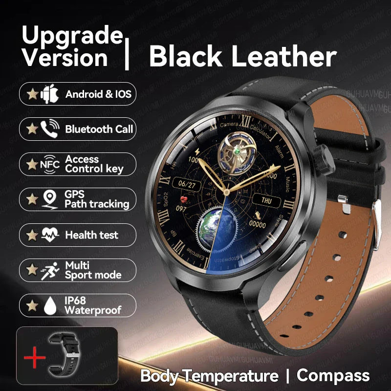 Huawei GPS Smartwatch Men 1.85" AMOLED NFC Bluetooth Call