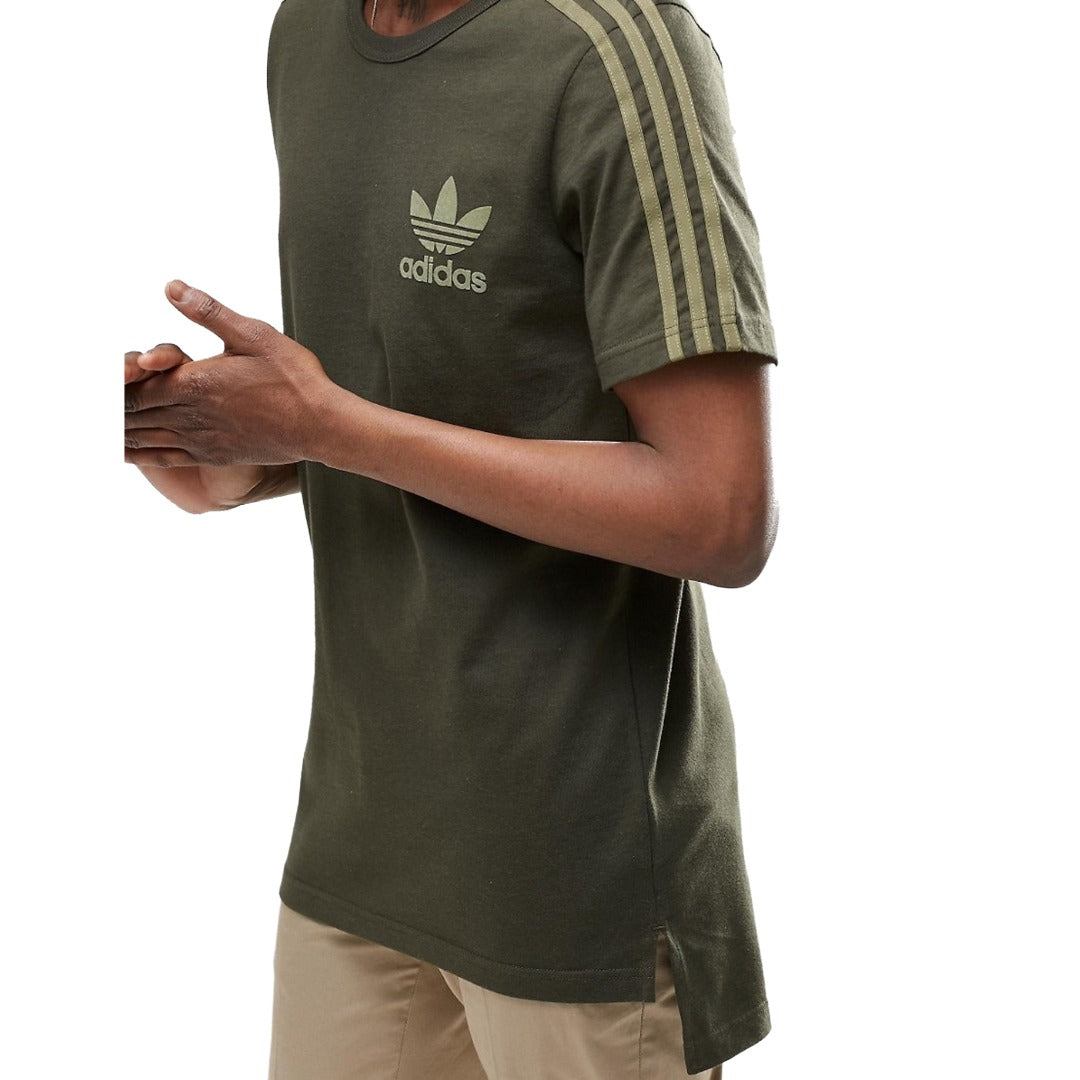 adidas Mens Adicolor Fashion Tee - Night Cargo