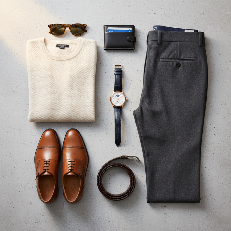 A full outfit paired with one of your watches 1:1