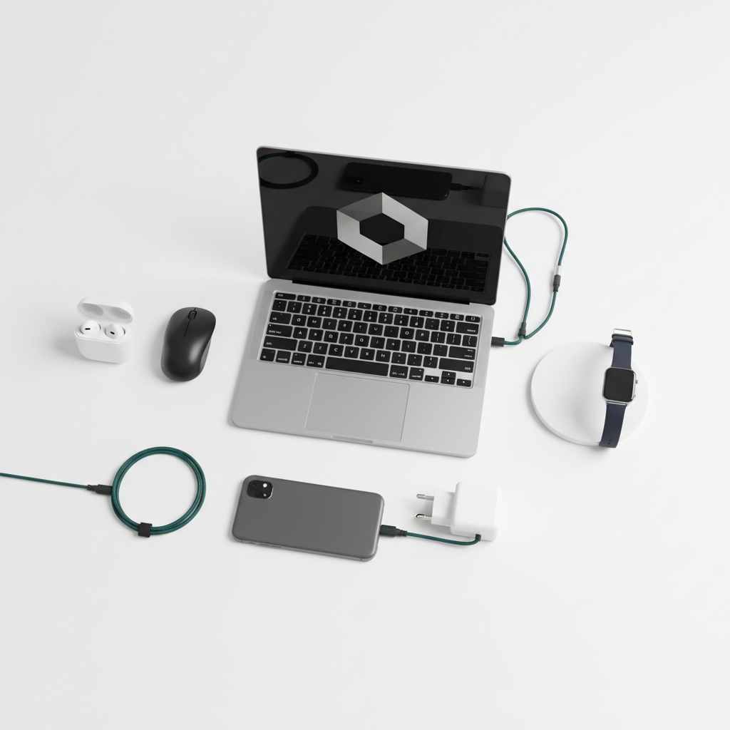Phone accessories, chargers, earbuds, laptop, mouse or smart devices you 1:1 ratio no text