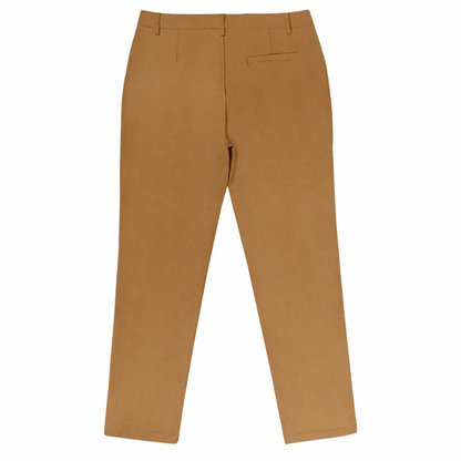 Men's High Waist Slim Fit Casual Business Pants