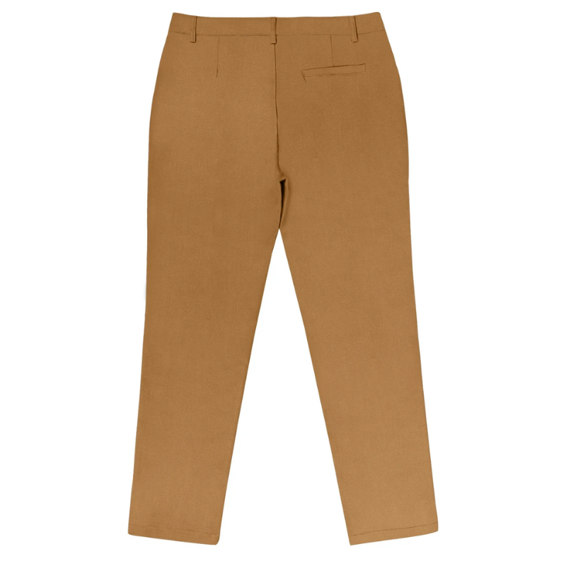 Men's High Waist Slim Fit Casual Business Pants