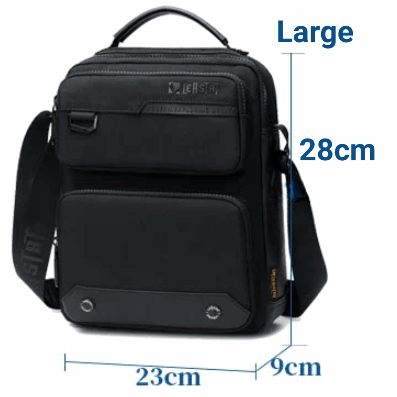 Casual Travel Crossbody Men's Waterproof Anti-Theft Sling Bag