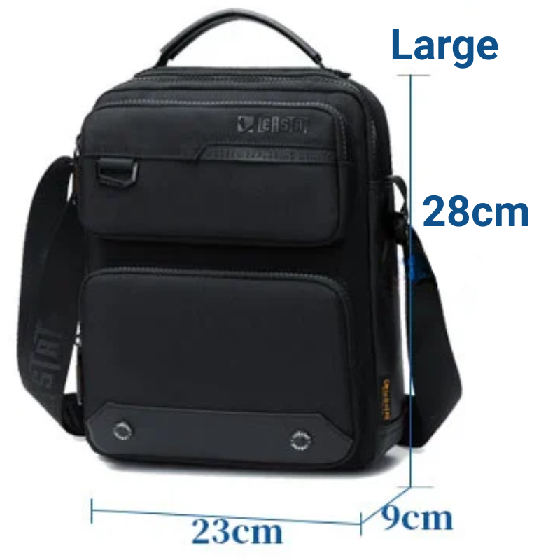 Casual Travel Crossbody Men's Waterproof Anti-Theft Sling Bag