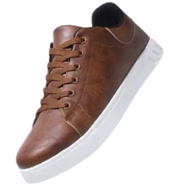 Trendy Spring/Summer Flats Classic British Leather Loafers for Men