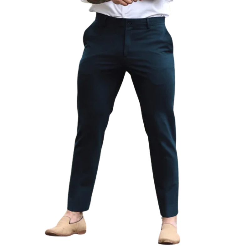 Casual All-Match Pencil Trousers Men’s Slim Solid Pants