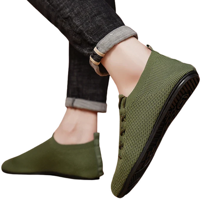 Breathable Mesh Summer Anti-Slip Driving Loafers for Men