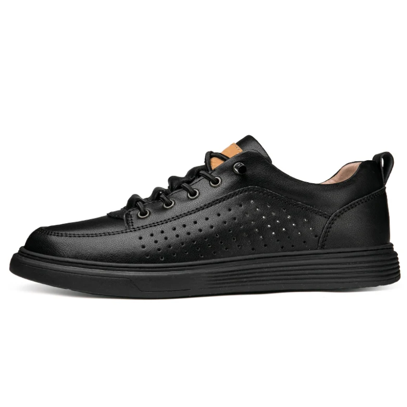 Cowhide Mesh, Durable & Breathable Men’s Fashion Sneakers