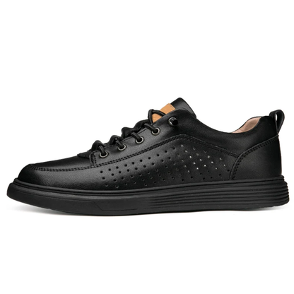 Cowhide Mesh, Durable & Breathable Men’s Fashion Sneakers