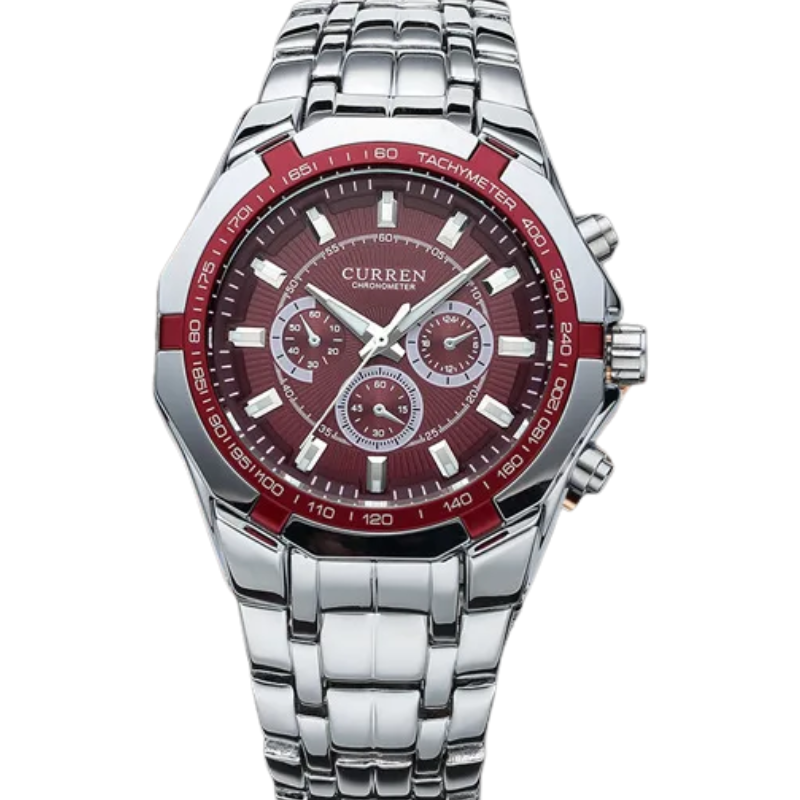 CURREN Men's Luxury Waterproof Steel Quartz Military Sport Watch