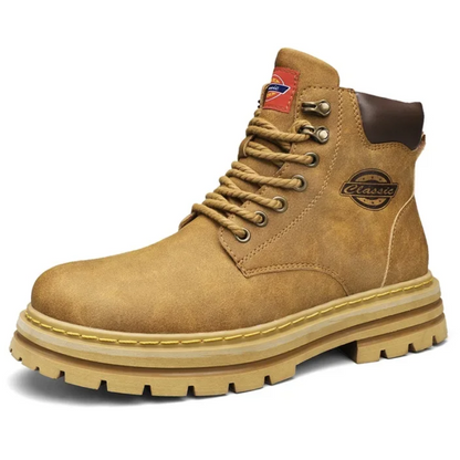 Luxury Casual Men’s Genuine Leather Ankle Boots