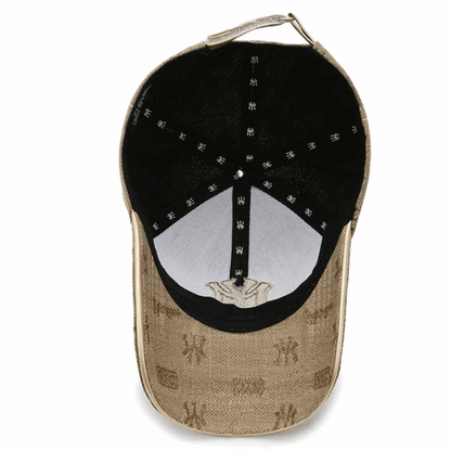 Unisex Embroidered Baseball Cap for Spring & Autumn Outdoor Wear