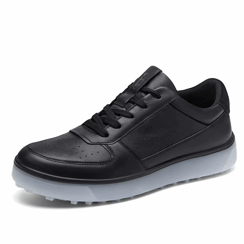 British Style Men's Genuine Cow Leather Casual Fashion Sneakers