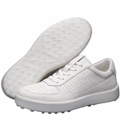 British Style Men's Genuine Cow Leather Casual Fashion Sneakers