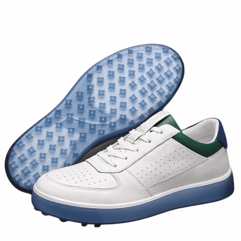 British Style Men's Genuine Cow Leather Casual Fashion Sneakers