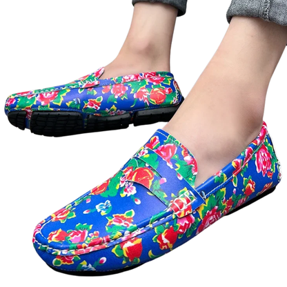 Luxury Comfy Slip-On Moccasins Handmade Leather Loafers for Men