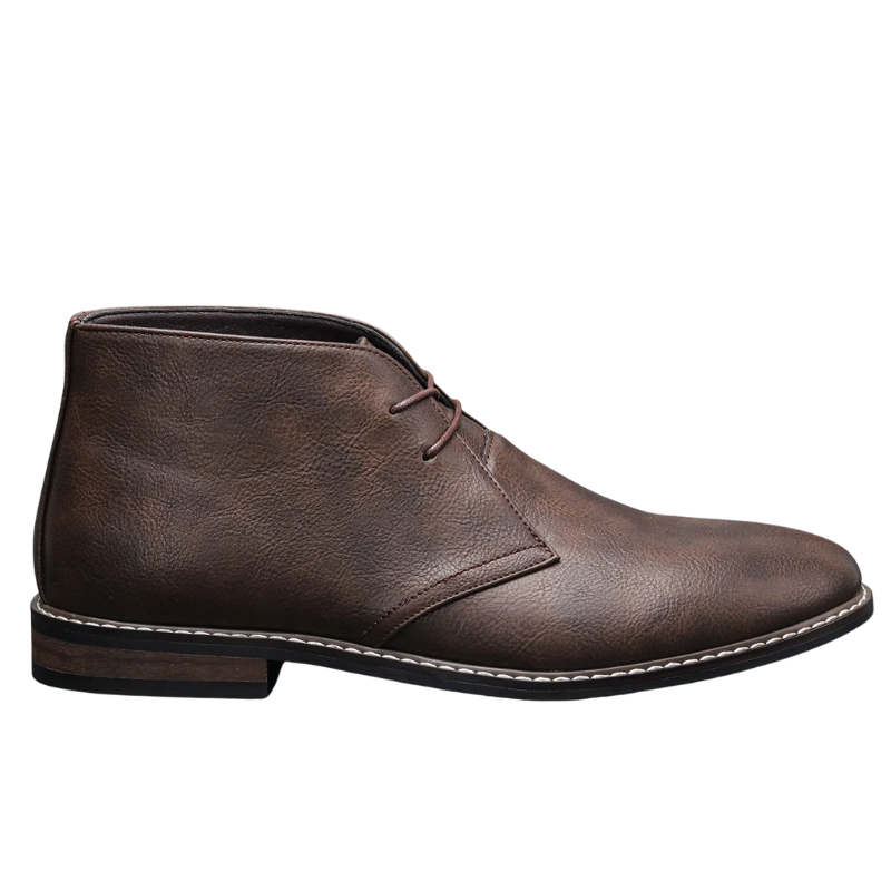 Retro Stylish Classic Leather Ankle Boots for Men