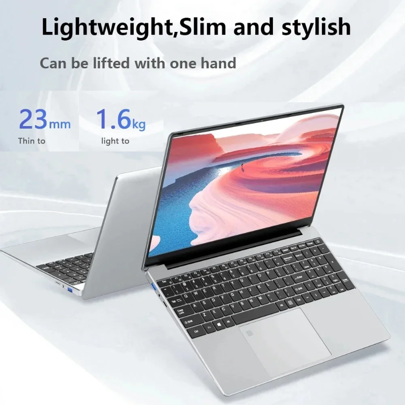 15.6" i7 Laptop 16GB Win11 Pro Fingerprint Notebook