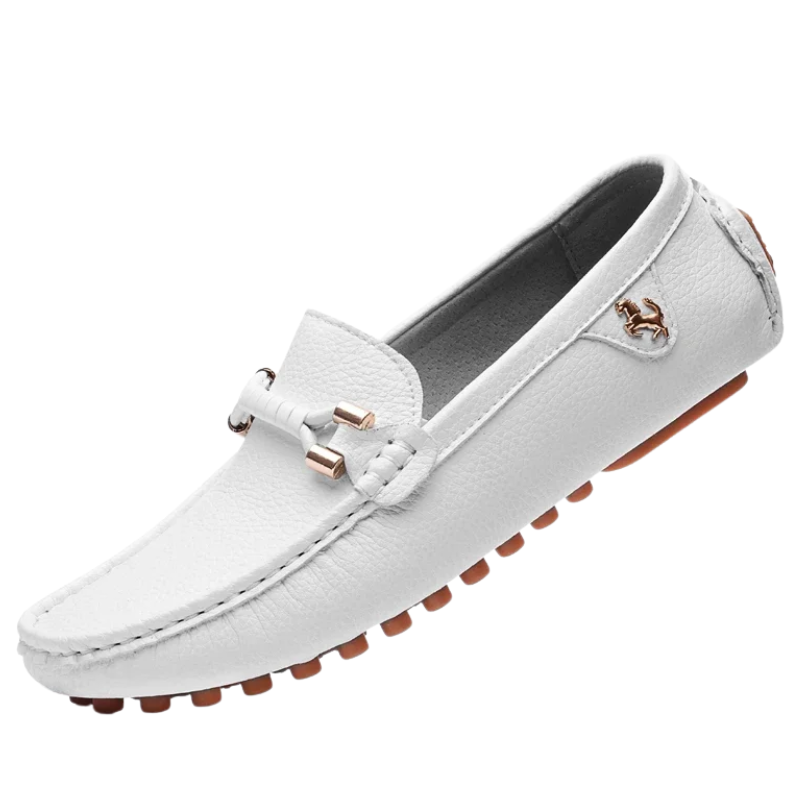 Luxury Casual Flats Handmade Leather Loafers for Men