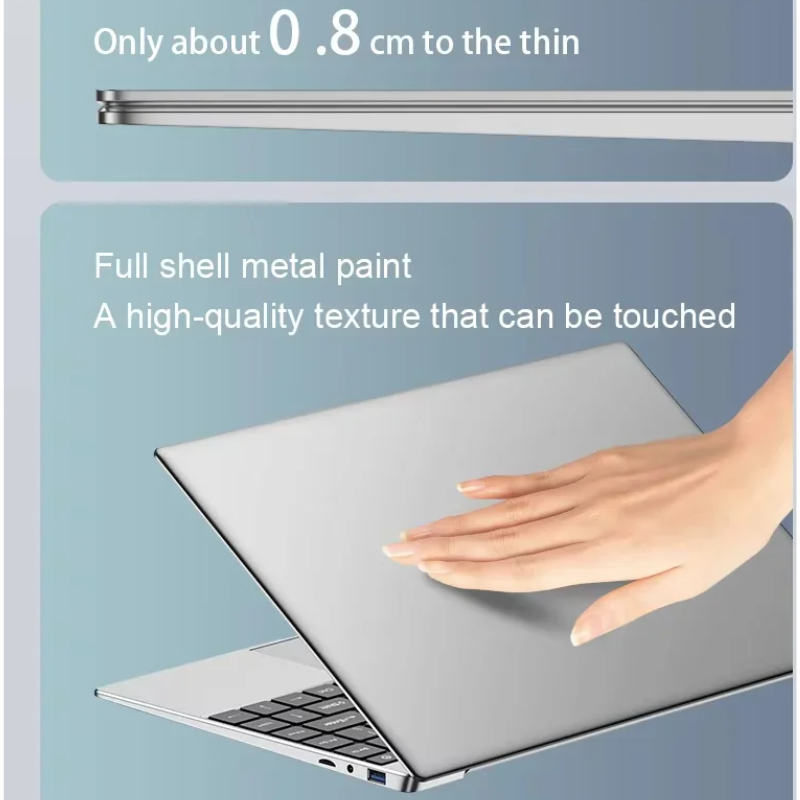 14.1" Laptop Intel N4000 12GB Win11 FHD Notebook