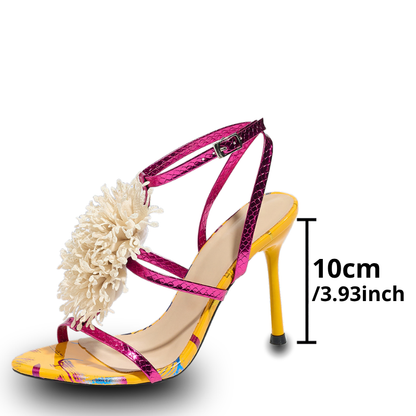 Fashionable high-heeled shoes