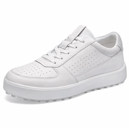 British Style Men's Genuine Cow Leather Casual Fashion Sneakers