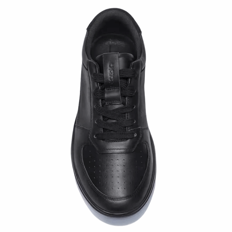 British Style Men's Genuine Cow Leather Casual Fashion Sneakers