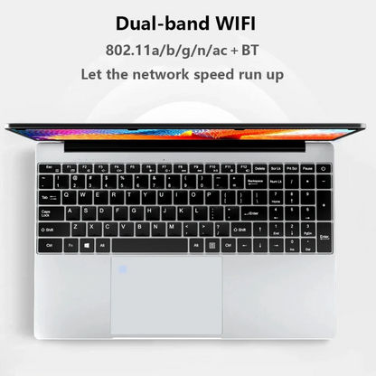 15.6" i7 Laptop 16GB Win11 Pro Fingerprint Notebook