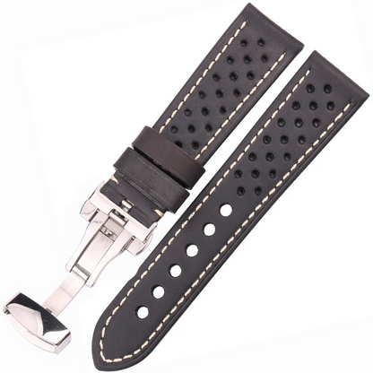 Vintage Genuine Leather Watch Band for Samsung Galaxy