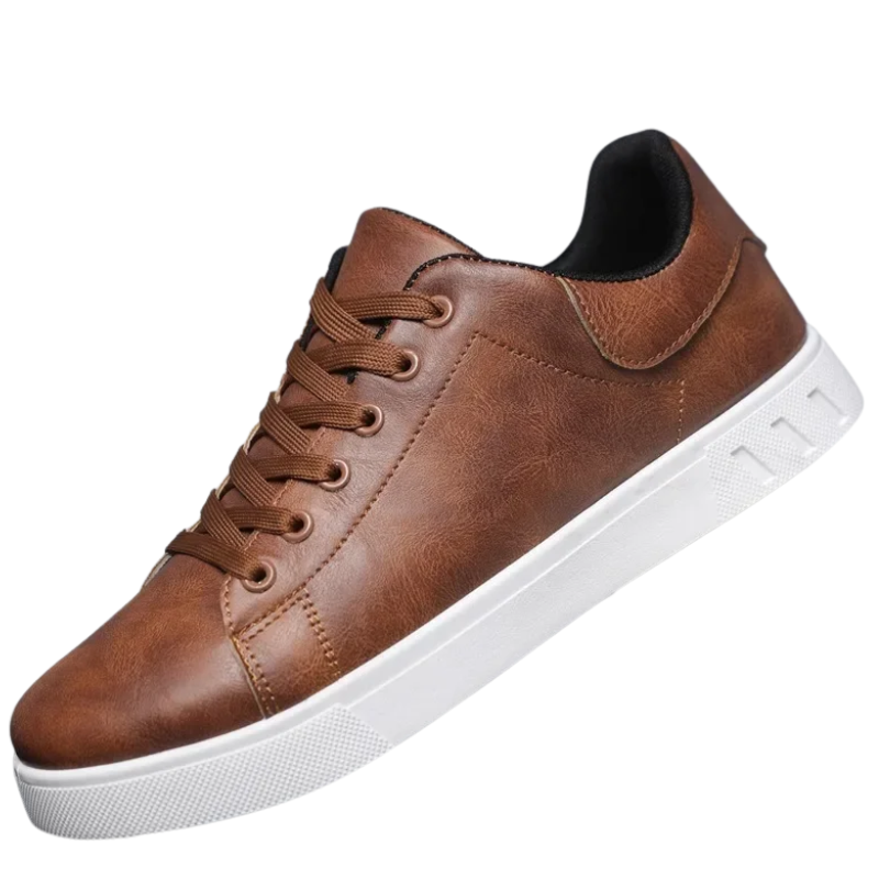 Trendy Spring/Summer Flats Classic British Leather Loafers for Men