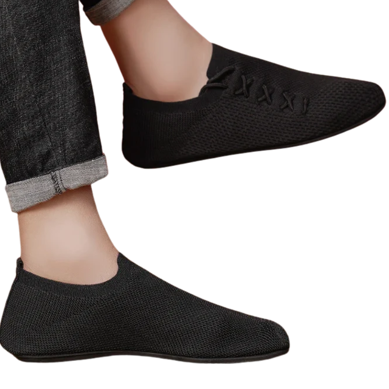 Breathable Mesh Summer Anti-Slip Driving Loafers for Men