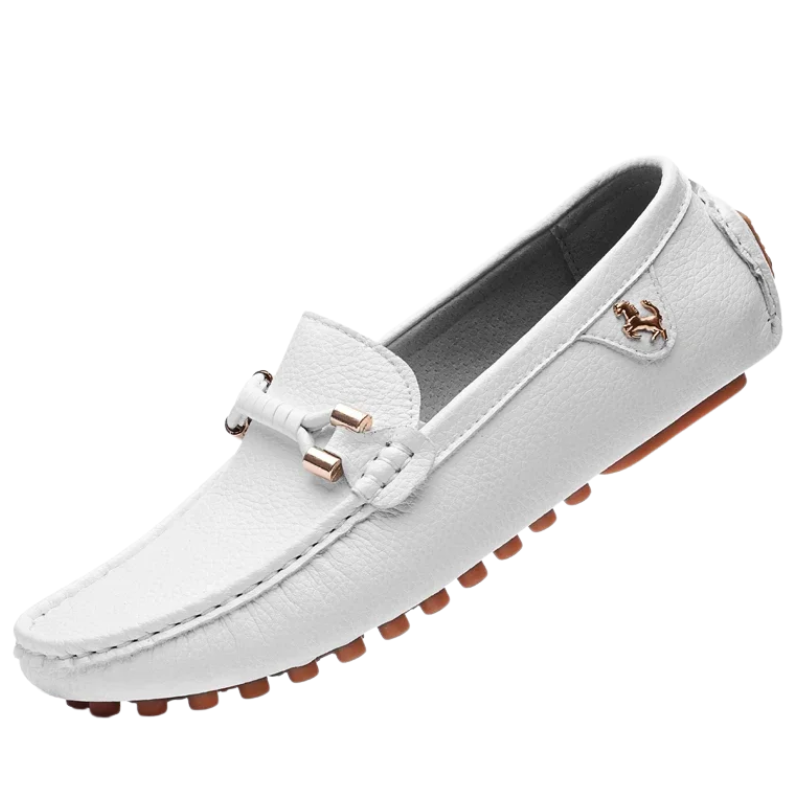 Luxury Casual Flats Handmade Leather Loafers for Men