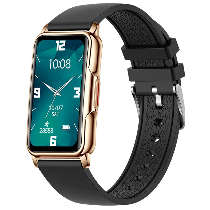 Unisex Classic Waterproof Smartwatch with Heart & Oxygen Monitor