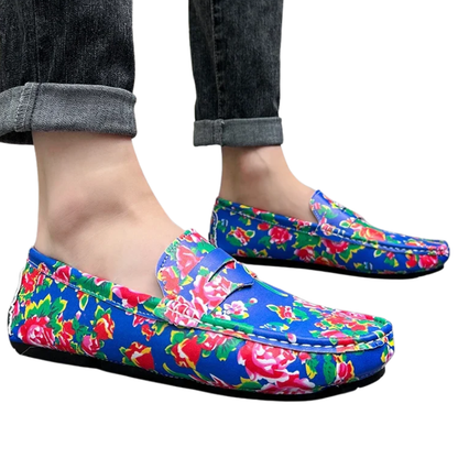 Luxury Comfy Slip-On Moccasins Handmade Leather Loafers for Men