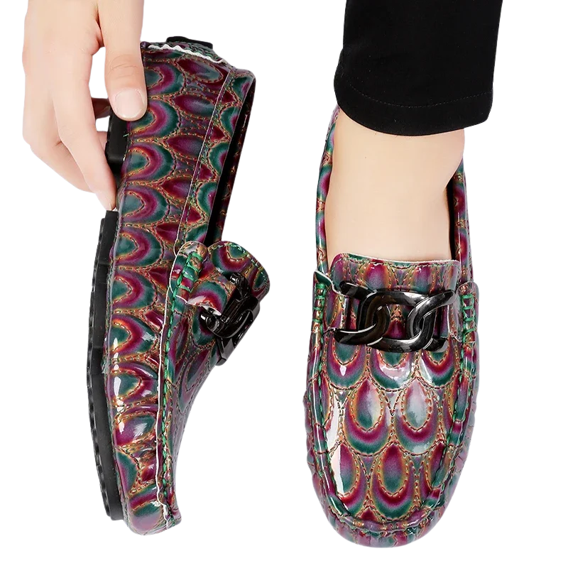 Comfort Casual Driving Shoes Handmade PU Leather Men's Loafers