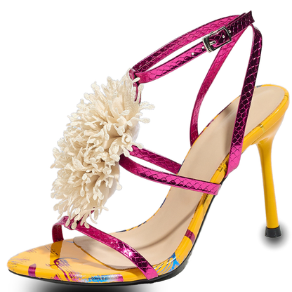 Fashionable high-heeled shoes
