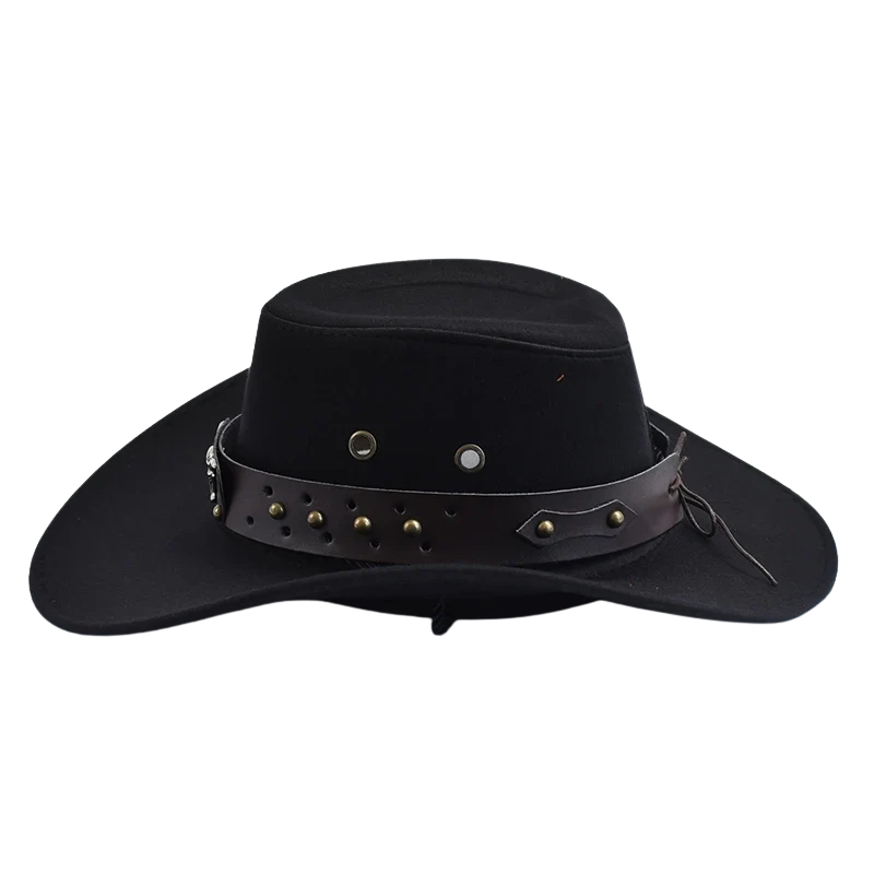 Vintage Artificial Suede Western Cowboy Jazz Hat