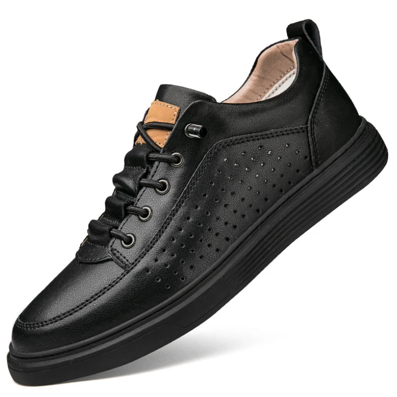Cowhide Mesh, Durable & Breathable Men’s Fashion Sneakers