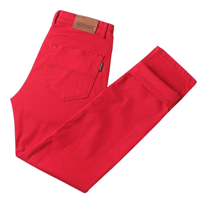 Men’s Slim Fit Cotton Business Pants