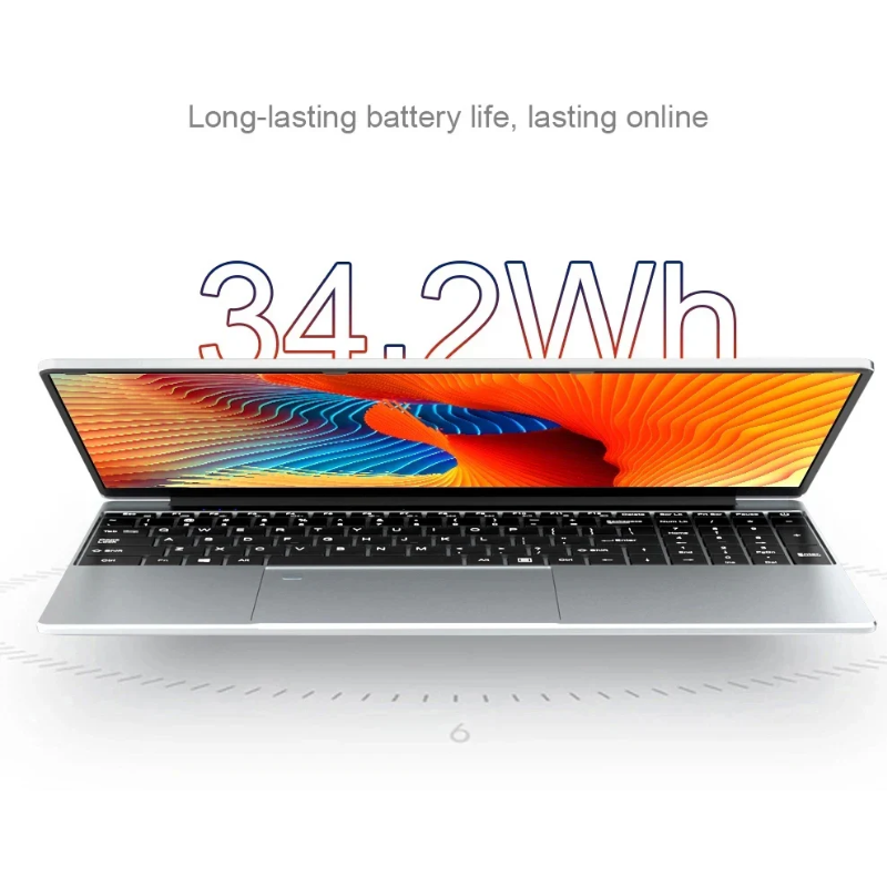 15.6" i7 Laptop 16GB Win11 Pro Fingerprint Notebook