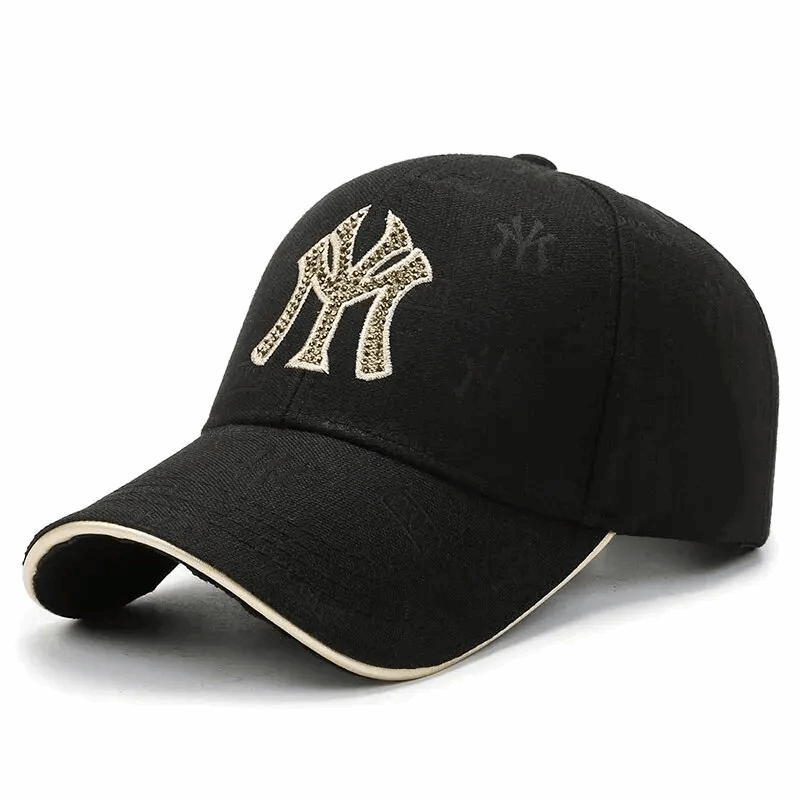 Unisex Embroidered Baseball Cap for Spring & Autumn Outdoor Wear