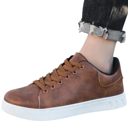 Trendy Spring/Summer Flats Classic British Leather Loafers for Men