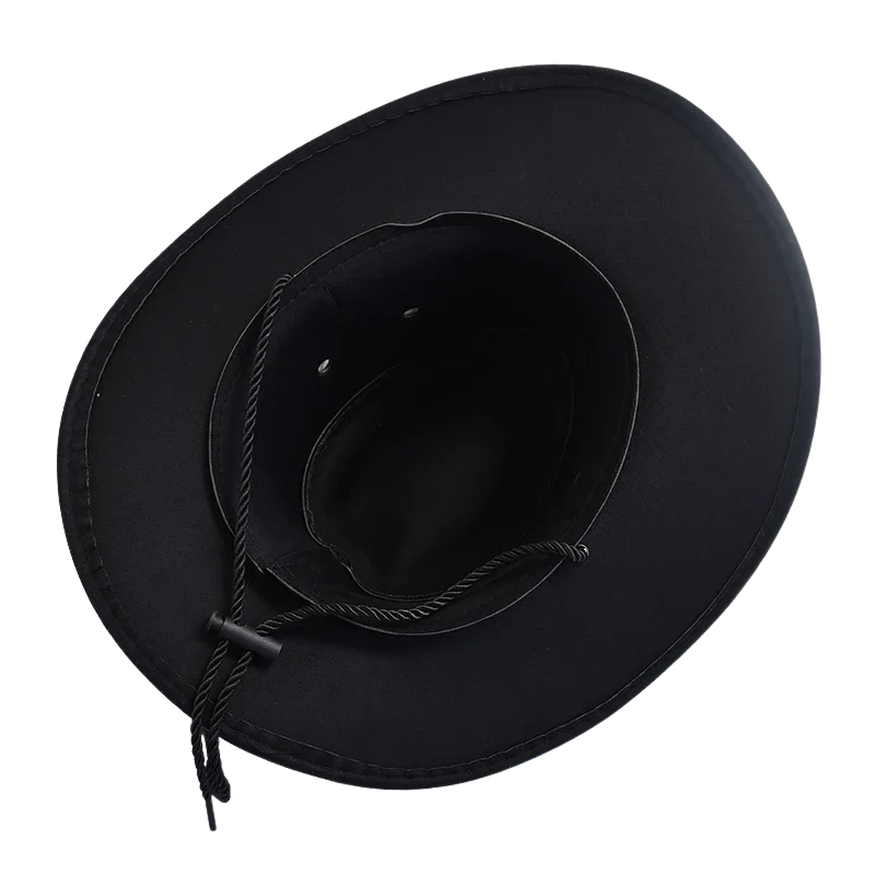 Vintage Artificial Suede Western Cowboy Jazz Hat