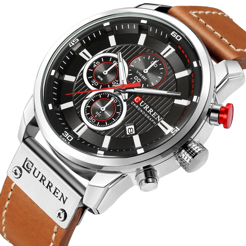 Men's Luxury Chronograph Sport Watch with Date Display