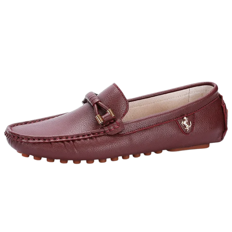 Luxury Casual Flats Handmade Leather Loafers for Men