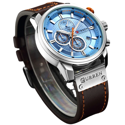 Men's Luxury Chronograph Sport Watch with Date Display